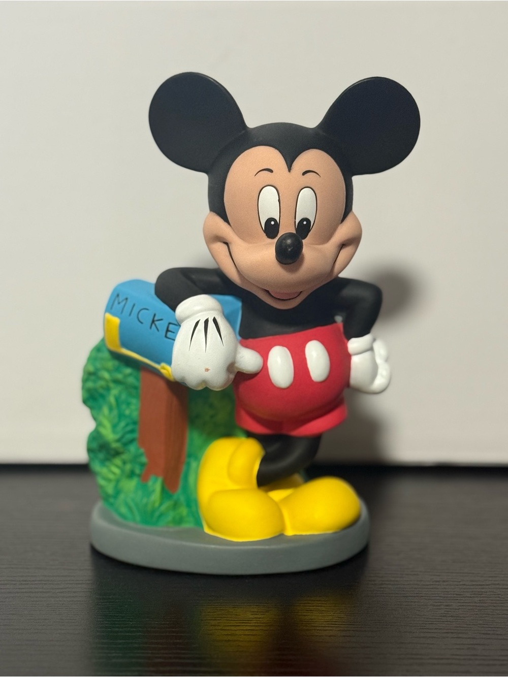Vintage “You’ve Got Mail” Adorable Mickey Mouse Piggy Bank (Complete)